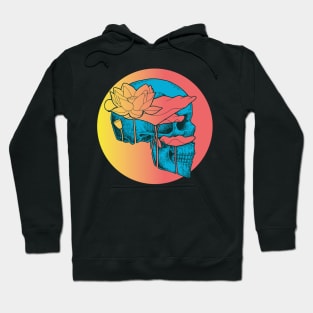 Skull with Lotus flower Hoodie